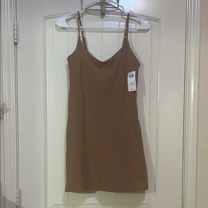 Abercrombie & Fitch Tan Sleeveless Top